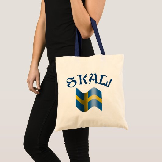 Tote Bag Skal ! Toast suédois (Devant (produit))