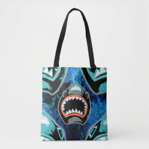 Tote Bag Skark Mania Drôle Illustration de dessin animé