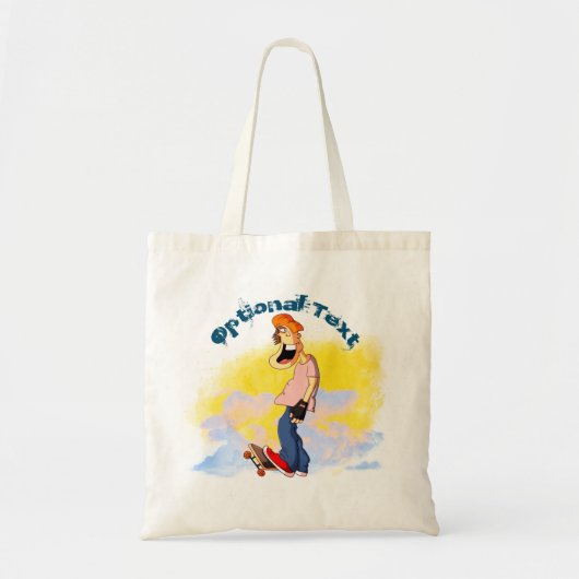 Tote Bag Skate Guy (Devant)