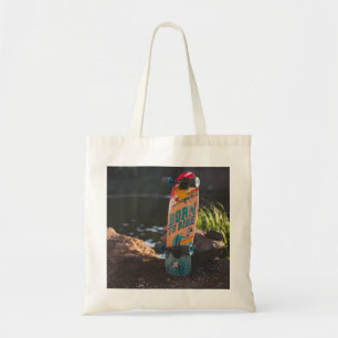 Tote Bag Skateboard Né À Ride