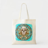 Tote Bag Skeleton de paix (Devant)