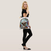 Tote Bag Skeleton d'Halloween (Sur le modèle)