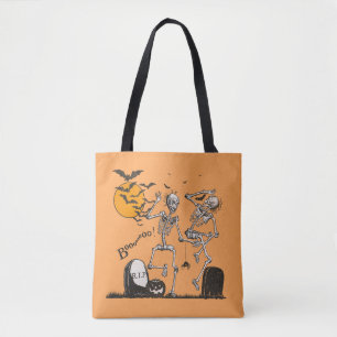 Tote Bag Skeleton Halloween