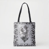 Tote Bag Skeleton Love Couple Mariage Danse (Devant)