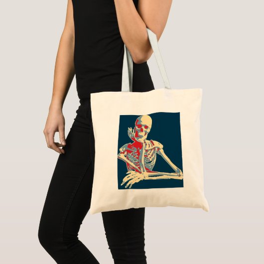 Tote Bag Skeleton rétro (Devant (produit))
