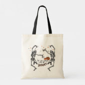 Tote Bag Skeletons dansants Halloween (Dos)