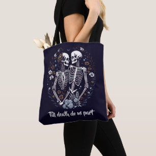 Tote Bag Skelton Amateurs jusqu'à la mort nous sépare
