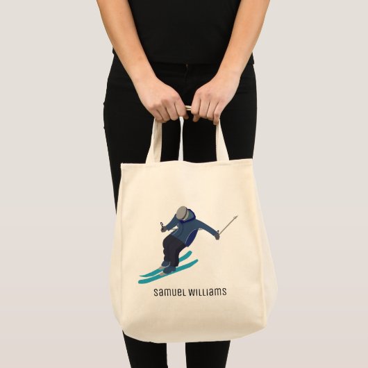 Tote Bag Ski (Devant (produit))
