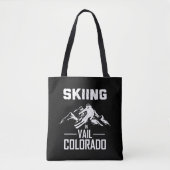 Tote Bag Ski à Vail Colorado (Devant)