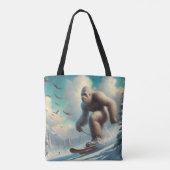 Tote Bag Ski Bigfoot (Dos)