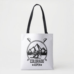 Tote Bag Ski d'Aspen Colorado