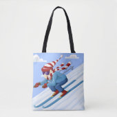 Tote Bag Ski de descente (Devant)