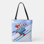 Tote Bag Ski de descente (Dos)