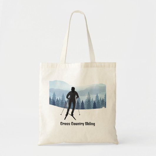 Tote Bag Ski de fond (Devant)