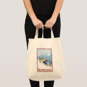 Tote Bag Ski de neige - Montana (Devant (produit))