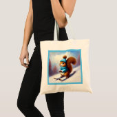 Tote Bag Ski d'écureuil (Devant (produit))