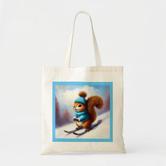 Tote Bag Ski d'écureuil