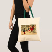 Tote Bag Ski d'hiver (Devant (produit))