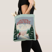 Tote Bag Skier d'Aspen | Colorado (De près)