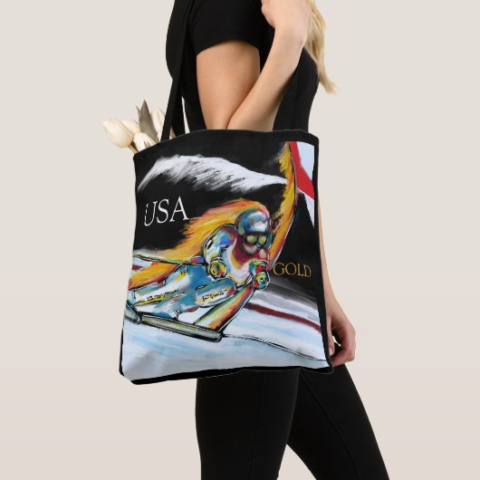 TOTE BAG SKIEUR (De près)