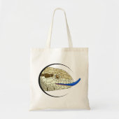 Tote Bag skink réprimandé par bleu (ij) fourre-tout (Devant)