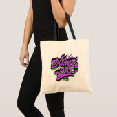 Tote Bag SklinesArt – Logo Graffiti Gras (Devant (produit))