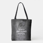 Tote Bag Skull & Bones Halloween (Dos)