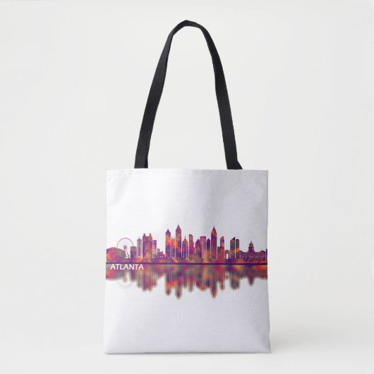 Tote Bag Skyline Atlanta Georgia (Devant)