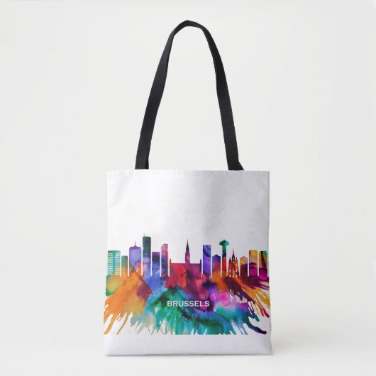 Tote Bag Skyline Bruxelles (Devant)