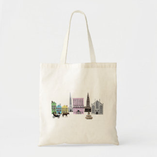 Tote Bag skyline charleston