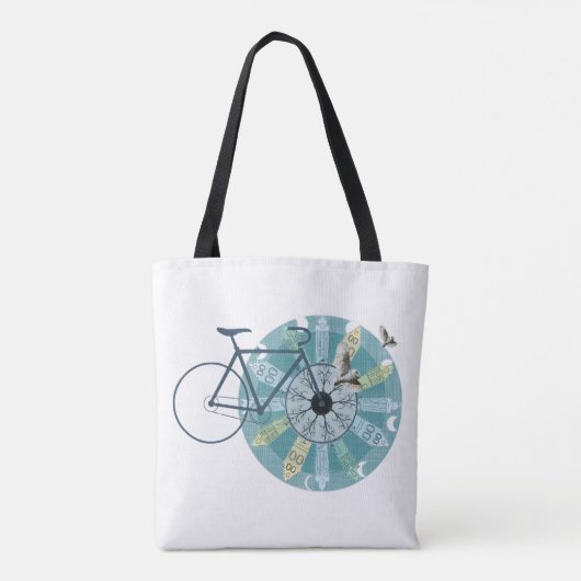 Tote Bag Skyline d'Amsterdam (Dos)