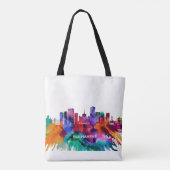Tote Bag Skyline de Bucarest (Dos)
