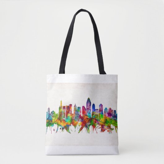 Tote Bag Skyline de Cincinnati (Devant)