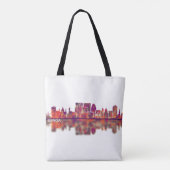 Tote Bag Skyline de Gênes (Dos)