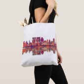 Tote Bag Skyline de Gênes (De près)