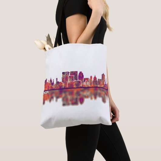 Tote Bag Skyline de Gênes (De près)