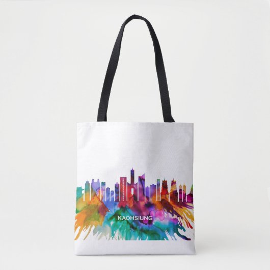 Tote Bag Skyline de Kaohsiung City (Devant)