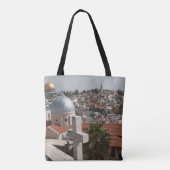 Tote Bag Skyline de la vieille Jérusalem (Dos)