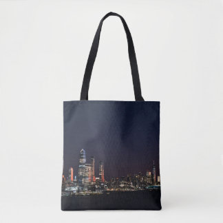 Tote Bag Skyline De New York La Nuit