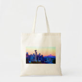Tote Bag Skyline de Seattle (Devant)