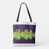 Tote Bag Skyline écossaise de Glasgow (Dos)