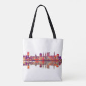 Tote Bag Skyline France de Strasbourg (Dos)