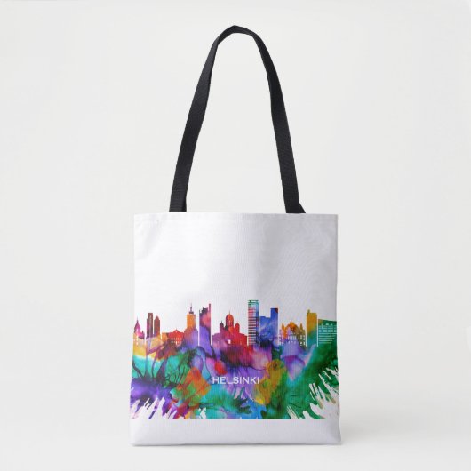 Tote Bag Skyline Helsinki (Devant)