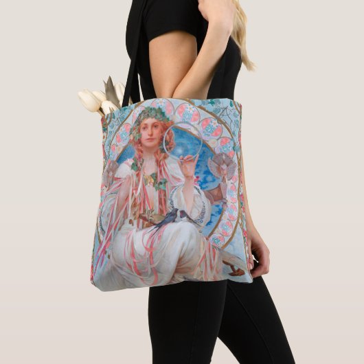 Tote Bag Slavia, Mucha (De près)