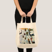 Tote Bag Sledding et creuser (Devant (produit))