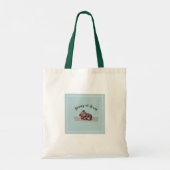 Tote Bag Sleeping Teddy Bear (Dos)