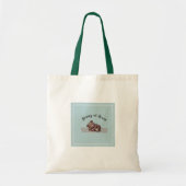 Tote Bag Sleeping Teddy Bear (Devant)