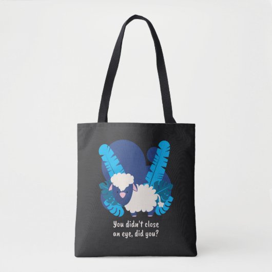 Tote Bag Sleepless Parents (Devant)