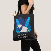 Tote Bag Sleepless Parents (De près)