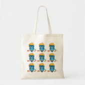 Tote Bag Sleepy Owl Thunder_Cove (Devant)